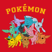 Men's Pokemon Eeveelutions  Adult Pull Over Hoodie