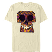 Men's Coco Sugar Skull Grin  Adult T-Shirt