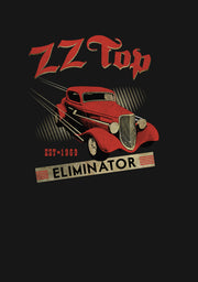 Men's ZZ TOP Eliminator  Adult Long Sleeve Shirt