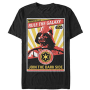 Men's Star Wars Rule the Galaxy  Adult T-Shirt