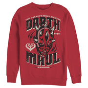 Men's Star Wars: The Clone Wars Darth Maul The Galaxy's Most Wanted  Adult Sweatshirt