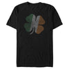 Men's Lost Gods St. Patrick's Day Irish Pride Clover  Adult T-Shirt