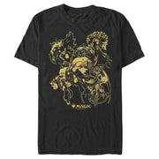 Men's Magic: The Gathering Character Group Shot  Adult T-Shirt