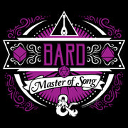 Men's Dungeons & Dragons Bard Master of Song  Adult T-Shirt