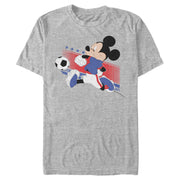 Men's Mickey & Friends USA Soccer  Adult T-Shirt