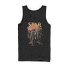 Men's Star Wars: The Mandalorian Character Entourage  Adult Tank Top