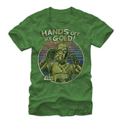 Men's Star Wars C-3PO Hands Off My  Adult T-Shirt