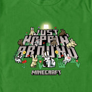 Men's Minecraft Just Hoppin' Around  Adult T-Shirt