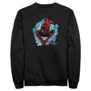 Men's Marvel Spider-Man: No Way Home Spinning Webs  Adult Sweatshirt