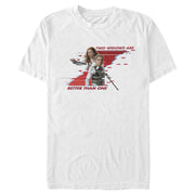 Men's Marvel Black Widow Two Better Than One  Adult T-Shirt