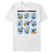 Men's Mickey & Friends Moods of Donald Duck  Adult T-Shirt