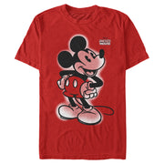 Men's Mickey & Friends Retro Graffiti  Adult T-Shirt