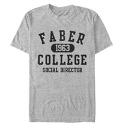 Men's Animal House Faber College Social Director  Adult T-Shirt