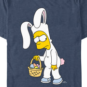 Men's The Simpsons Easter Bunny Bart Simpson  Adult T-Shirt