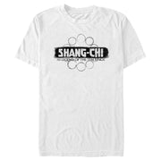 Men's Shang-Chi and the Legend of the Ten Rings Logo Black  Adult T-Shirt