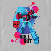 Men's Transformers: EarthSpark Optimus Roll Out  Adult T-Shirt