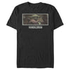 Men's Star Wars: The Mandalorian The Child Letterbox  Adult T-Shirt