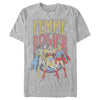 Men's Justice League Femme Power Heroines  Adult T-Shirt