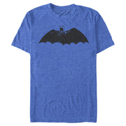 Men's Batman Caped Crusader Silhouette  Adult T-Shirt