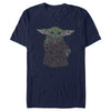 Men's Star Wars: The Mandalorian Grogu Icons Mosaic  Adult T-Shirt