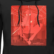 Men's Marvel Spider-Man: No Way Home Red Poster  Adult Pull Over Hoodie