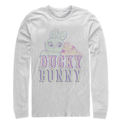 Men's Toy Story Ducky & Bunny Hugs  Adult Long Sleeve Shirt