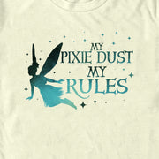 Men's Peter Pan & Wendy Tinker Bell My Pixie Dust My Rules  Adult T-Shirt