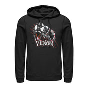 Men's Marvel Double Venom  Adult Pull Over Hoodie