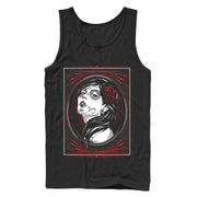 Men's Aztlan Midnight Rose  Adult Tank Top