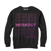 Women's CHIN UP Fitness Workout  Adult Sweatshirt