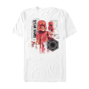 Men's Star Wars: The Rise of Skywalker Sith Trooper Schematic Detail  Adult T-Shirt