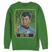 Men's Star Trek: The Original Series St. Patrick's Day Lucky Doctor McCoy  Adult Sweatshirt