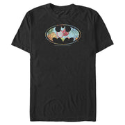 Men's Batman Tropical Logo  Adult T-Shirt