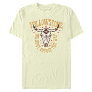 Men's Yellowstone Cow Skull We Don't Choose The Way  Adult T-Shirt