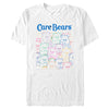 Men's Care Bears Bear Outlines  Adult T-Shirt