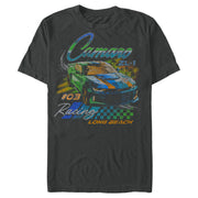 Men's General Motors Camaro ZL-1 Long Beach Racing  Adult T-Shirt