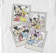 Men's Mickey & Friends Distressed Portraits  Adult T-Shirt