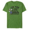 Men's Nintendo Lil' Bro Luigi  Adult T-Shirt