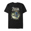 Men's Nintendo Legend of Zelda Breath of the Wild Circle  Adult T-Shirt