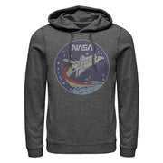 Men's NASA Space Rocket  Adult Pull Over Hoodie