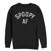 Men's CHIN UP Halloween Spoopy AF  Adult Sweatshirt