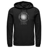 Men's Zack Snyder Justice League Cyborg Silver Logo  Adult Pull Over Hoodie