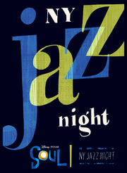 Men's Soul NY Jazz Night  Adult T-Shirt