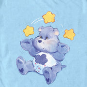 Men's Care Bears Grumpy Bear Stars  Adult T-Shirt