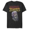 Men's Marvel Zombies Captain America Face  Adult T-Shirt