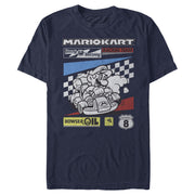 Men's Nintendo Mario Kart Racing Team  Adult T-Shirt