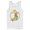 Men's The Simpsons Eat My Shorts  Adult Tank Top