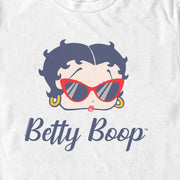 Men's Betty Boop Red Sunglasses Betty  Adult T-Shirt