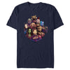 Men's Guardians of the Galaxy Vol. 3 Group Badge  Adult T-Shirt