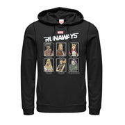 Men's Marvel Runaways Yearbook Portrait  Adult Pull Over Hoodie